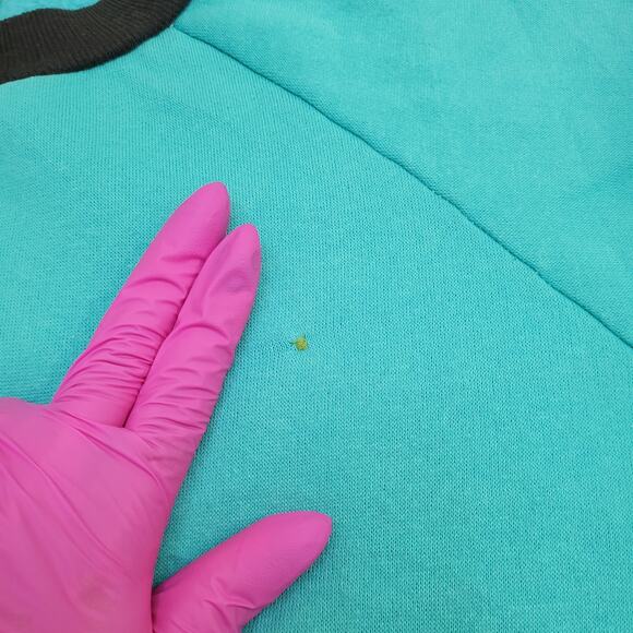 Vintage 80s Bentley-Fashions Ringer Sweatshirt Women 2XL 26x23 USA Baggy - Picture 4 of 11